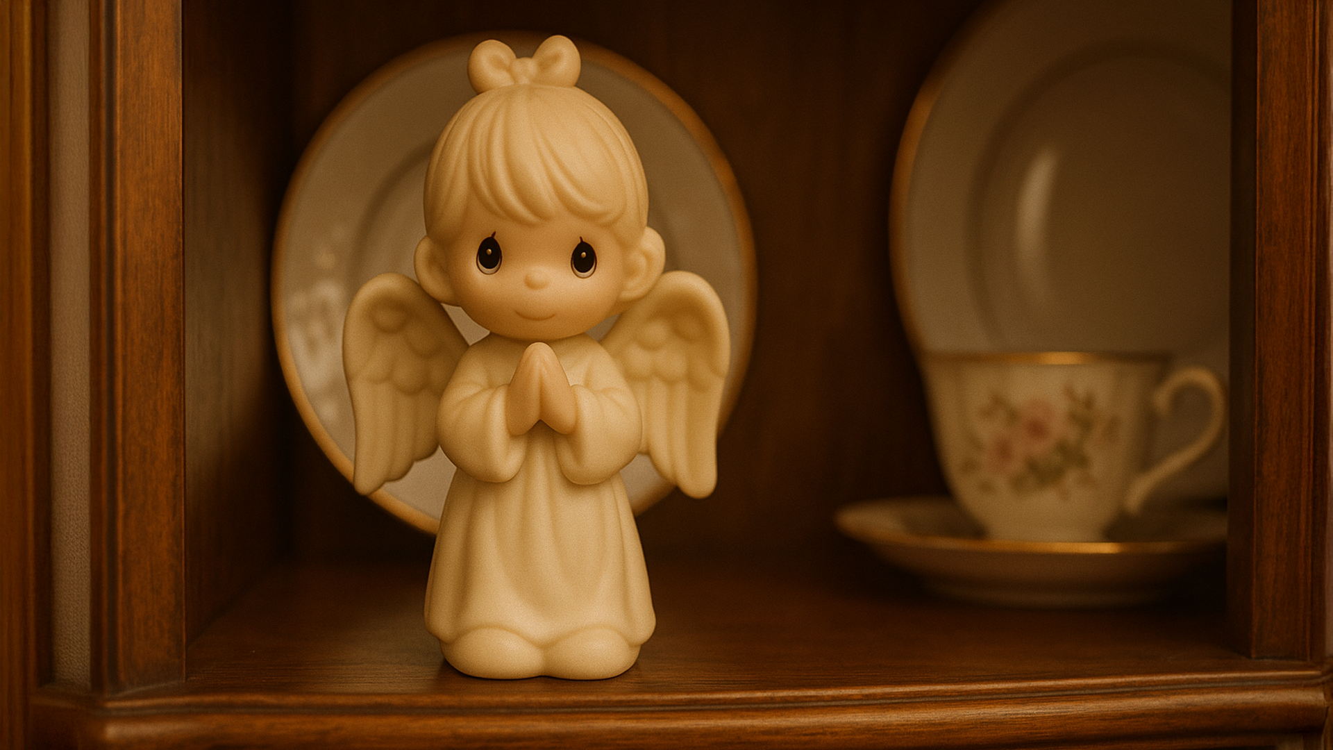 angel-figurine Dark image of a strand of DNA with the title "The DNA of a Disciple"