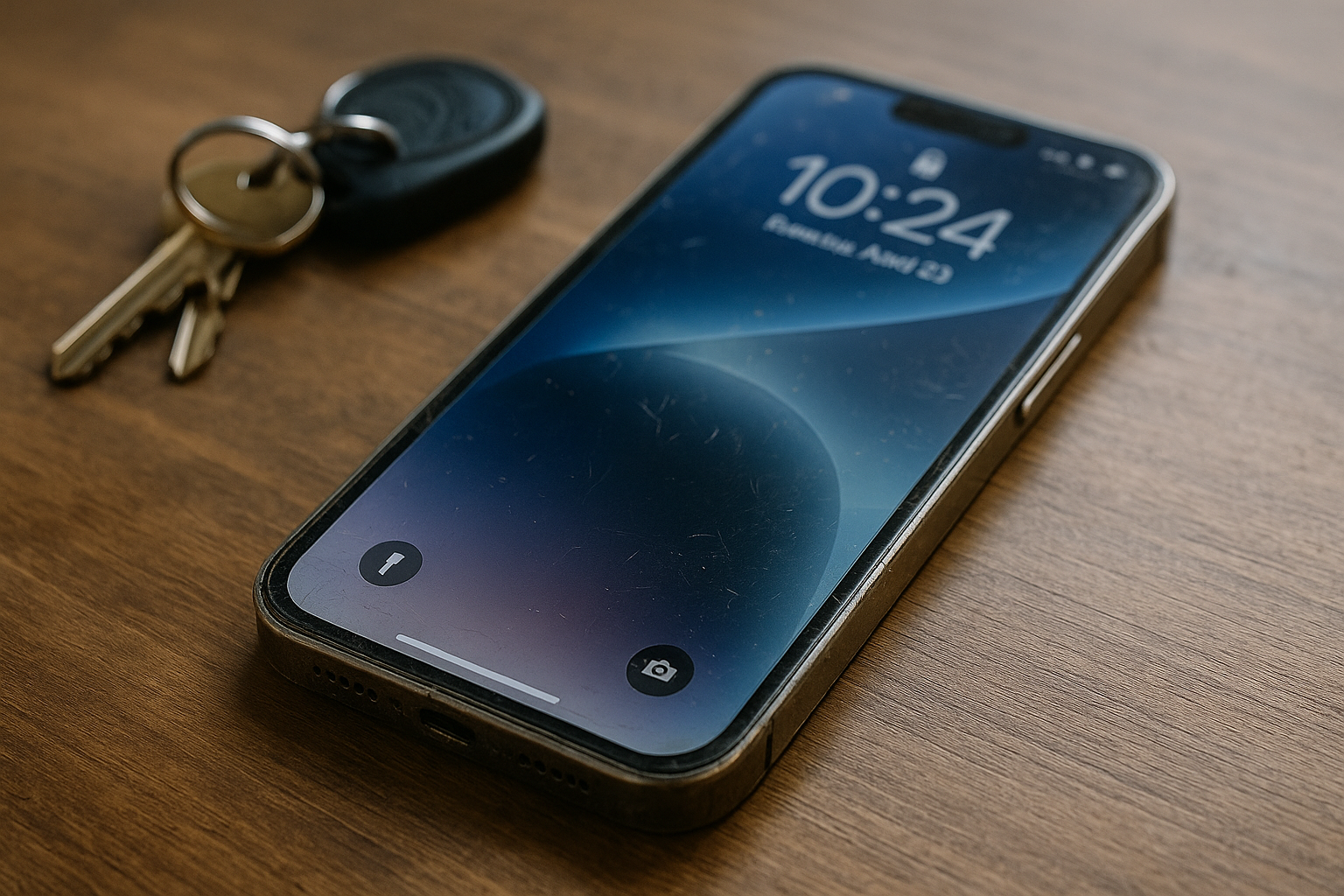 old-phone Dark image of a strand of DNA with the title "The DNA of a Disciple"