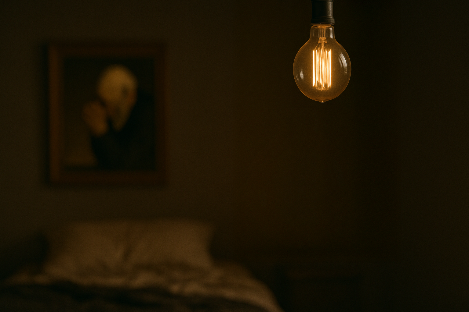 Dark image of a strand of DNA with the title "The DNA of a Disciple"