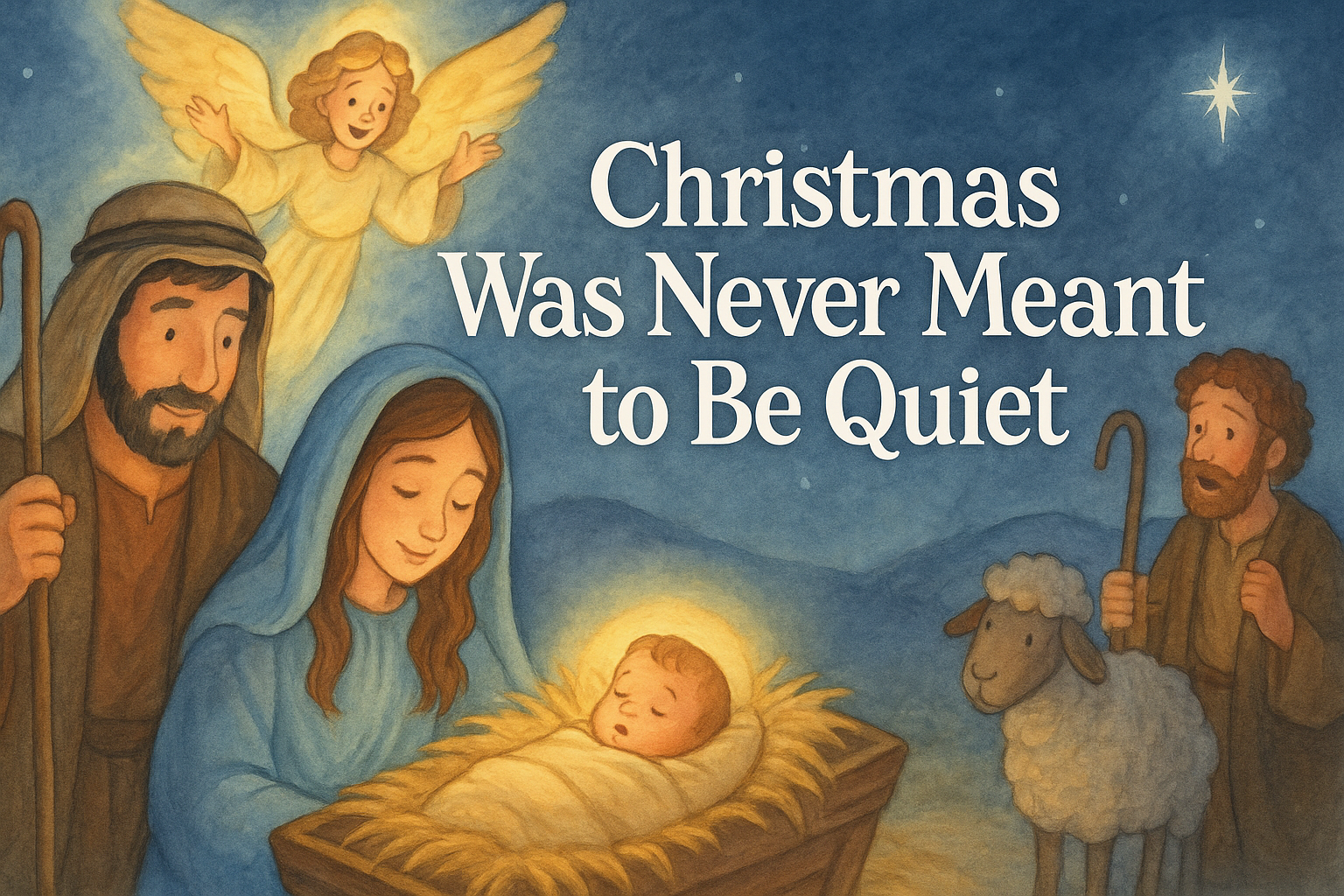 Dark image of a strand of DNA with the title "The DNA of a Disciple"