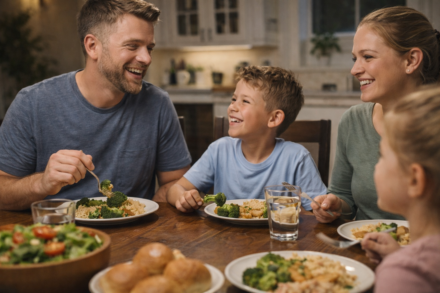 Dark image of a strand of DNA with the title "The DNA of a Disciple"