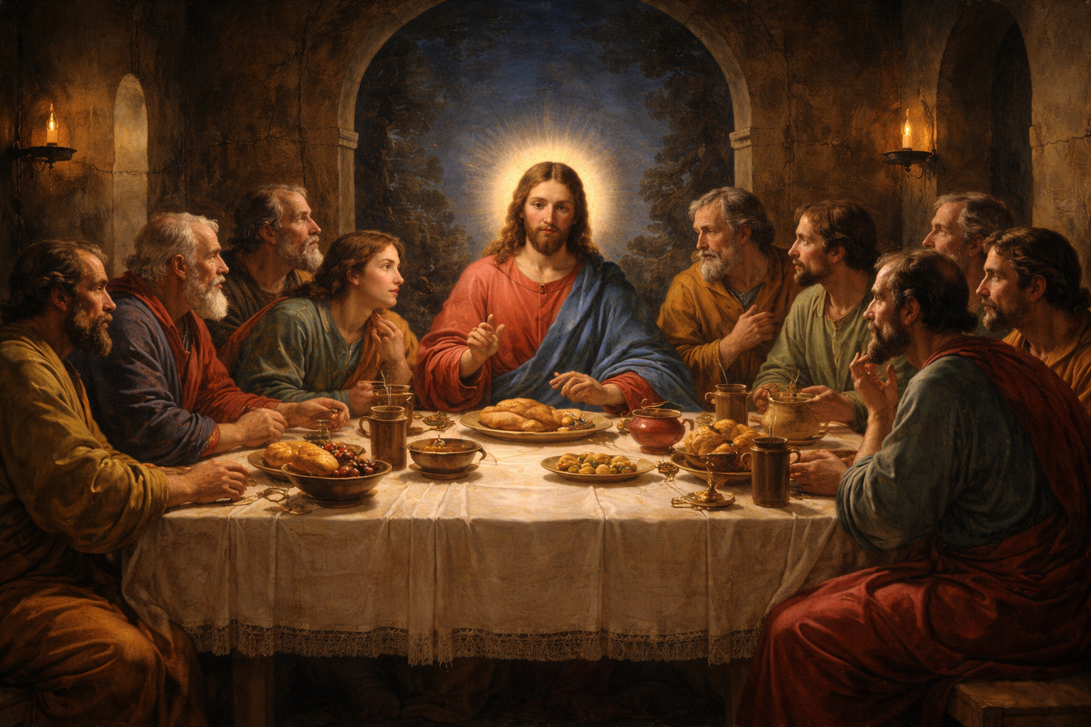 Dark image of a strand of DNA with the title "The DNA of a Disciple"