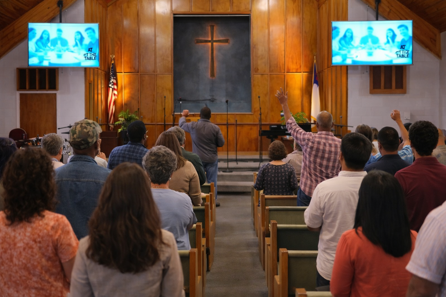 Dark image of a strand of DNA with the title "The DNA of a Disciple"